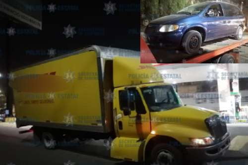 Dos adolescentes los presuntos ladrones de camioneta de paquetería en Tepotzotlán
